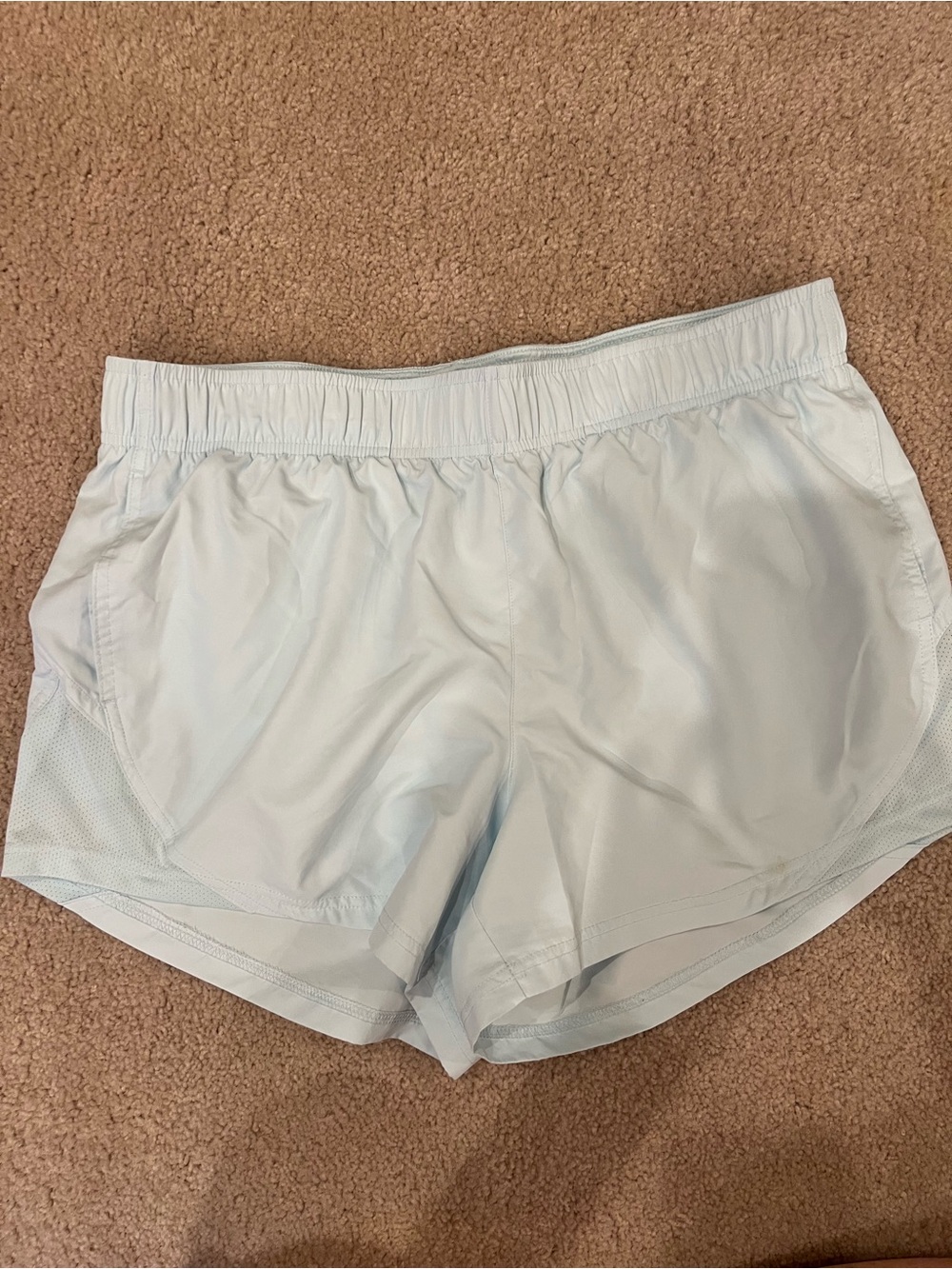 Athletic Works Light Blue Women's Athletic Shorts with Lining ❤️